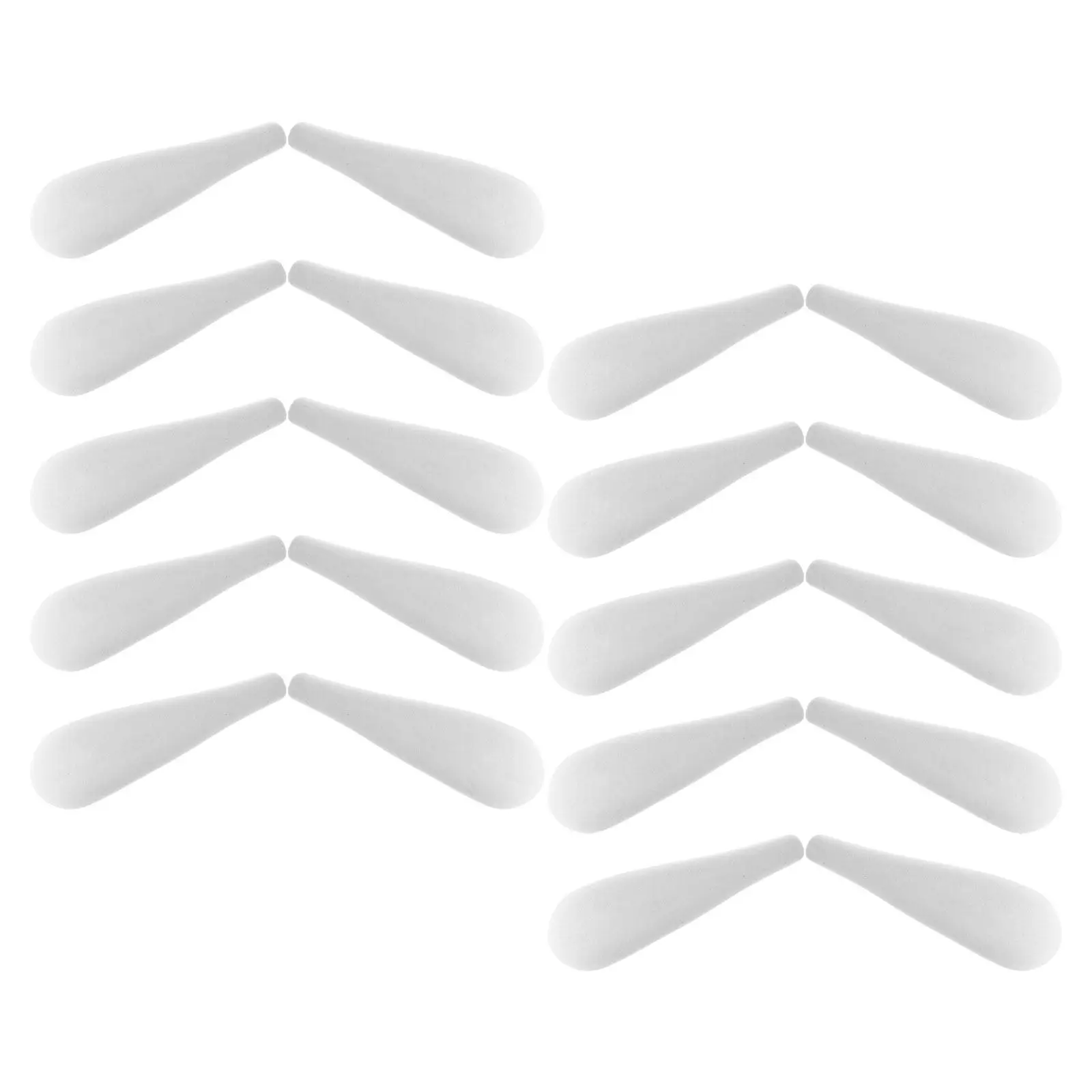 24Pcs Shoulder Shaping Clothes Hanger Pads Thick Wide Anti Slip Hanger Shoulder Protectors for Suits Coats Sweaters Garment Care