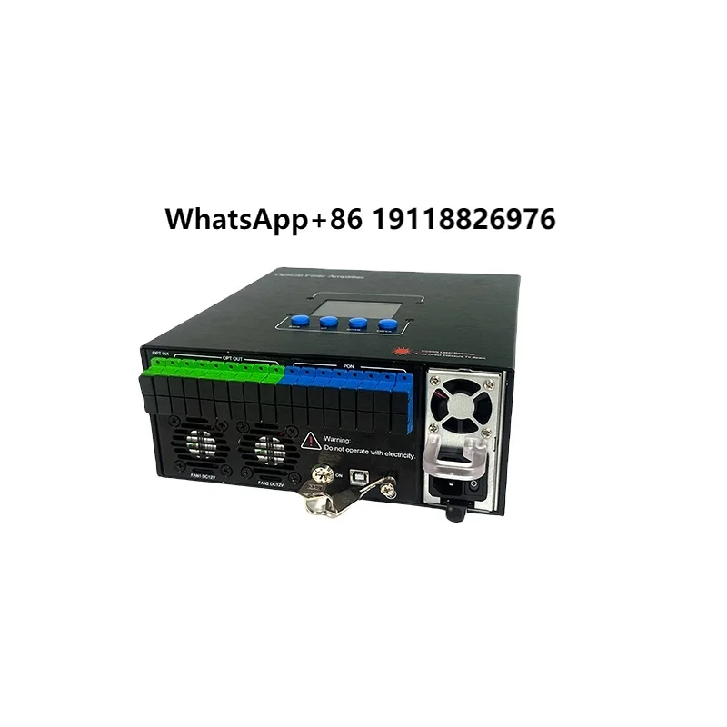 

WSEE 8-Port Mini CATV MEA Amplifier 1550nm EDFA Fiber Optic Equipment