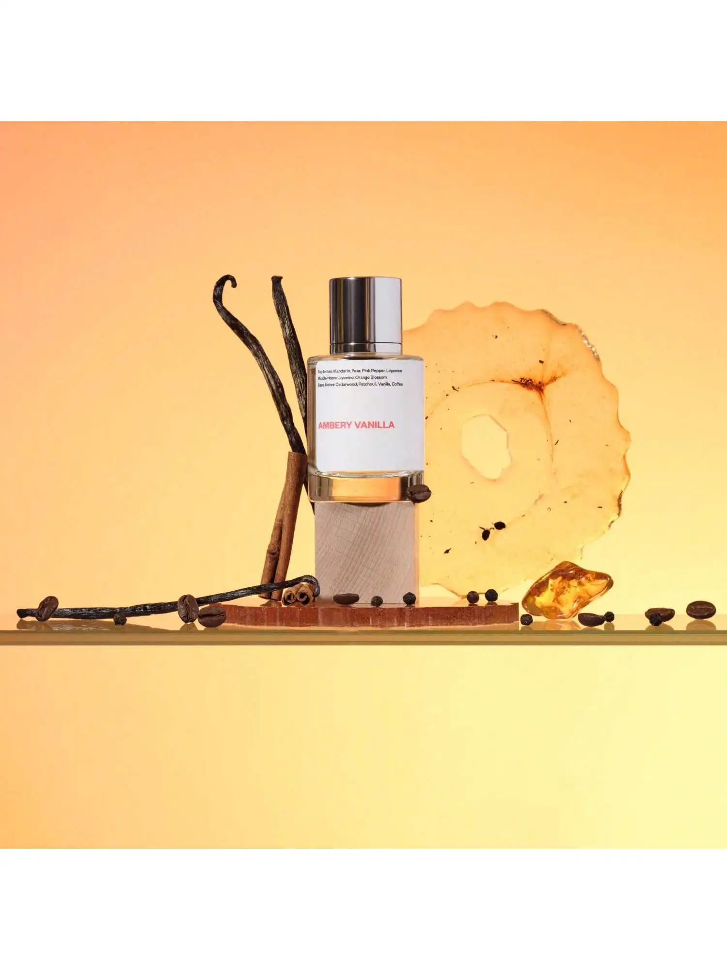 

Ambery Vanilla 1.7Oz (50ml) - Eau de Parfum - Inspired by L's B.lack O.pium - Long-lasting Fragrance - Feminine