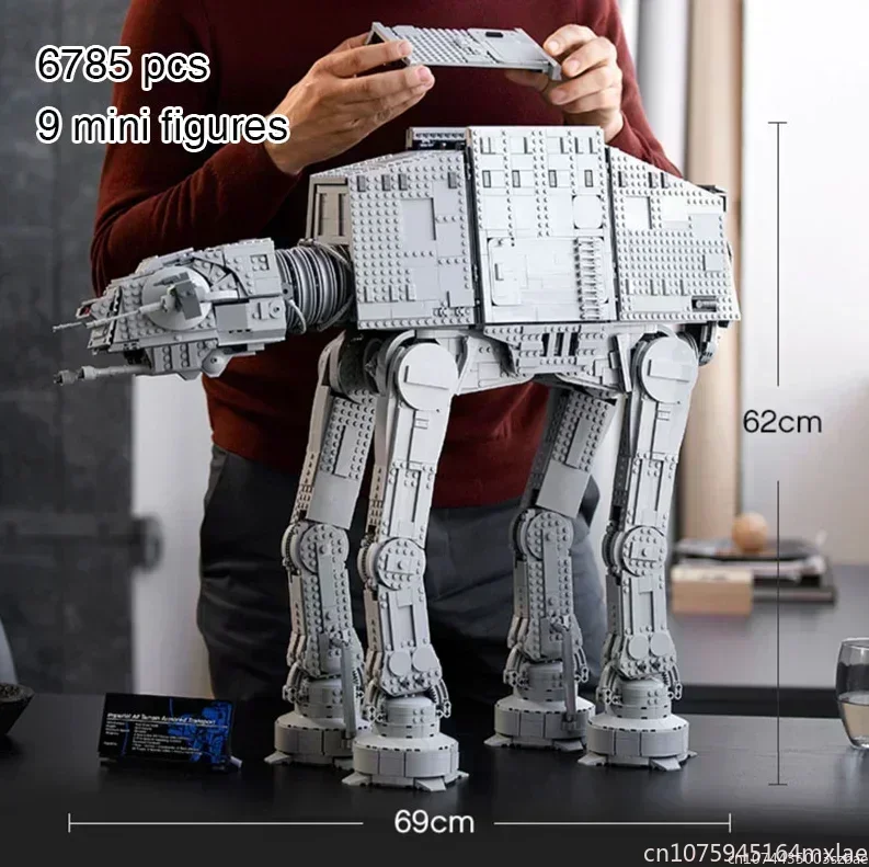 6785 PCS Large AT-AT Compatible 75313 70888 Building Blocks Bricks Model Birthday Christmas Gifts Toys IN STOCK