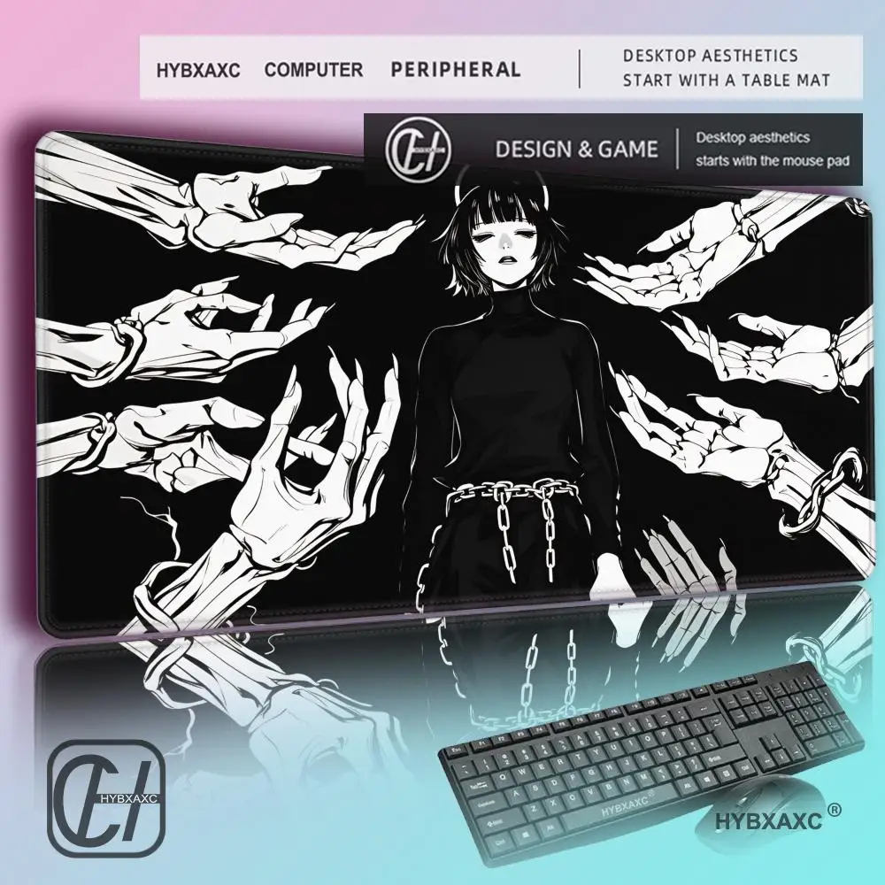 

HYBXAXC Horror Giant Hand Magic Party Game Mat Durable Rubber for MTG and TCG Games Mouse Pad Offices Desk Mats Friendly Design