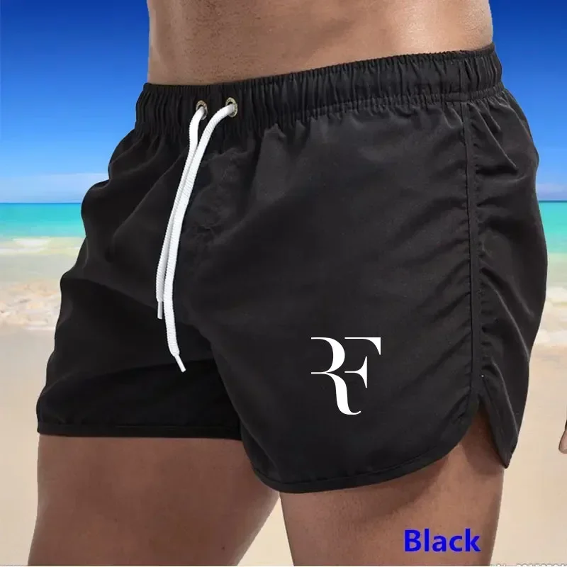 Summer Shorts For Men Summer Men\'s Pattern Printed Swimwear Shorts Sexy Swim Trunks Men Swimsuit Low Waist Breathable Beach Wear