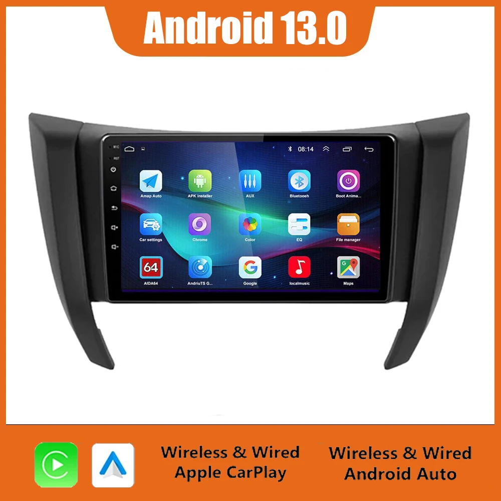 

Android 13 For Nissan Navara/NP300/Frontier 2015 2016 -2018 Car Radio Multimedia Video Player GPS Navigation NO 2 din DVD DSP BT