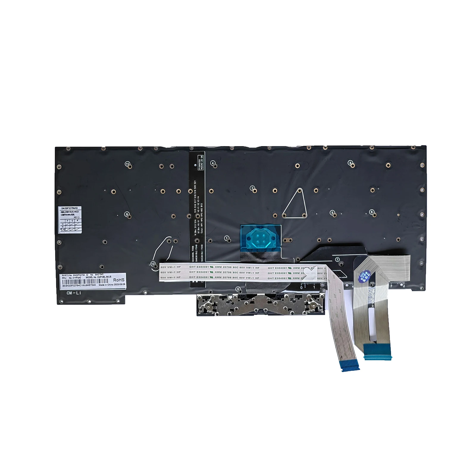 US Layout Keyboard for LENOVO IBM ThinkPad T14s Gen 1 5M10Z41449 x1 Extreme 3rd 2020 20T0 20T1