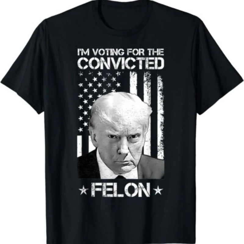 Voting Convicted Felon 2024 - Trump 2024 Convicted Felon Unisex T-Shirt