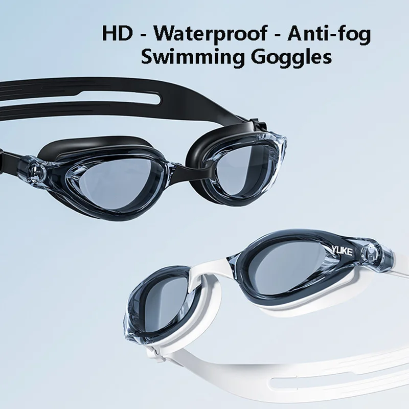 New Swimming Glasses Adult Silicone UV Protection Lens Portable Anti-fog Practical Unisex Water Sports Swimming Goggle