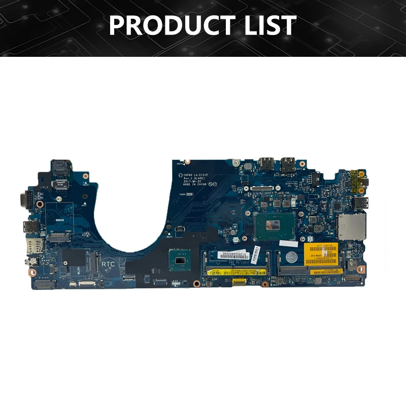 Untuk ASUS X580 X580V X580VN N580VD Papan Utama VivoBook NX580V FX580V M580V X580VC X580VE X580VDR X581VD X582VD X580VN Mainboard