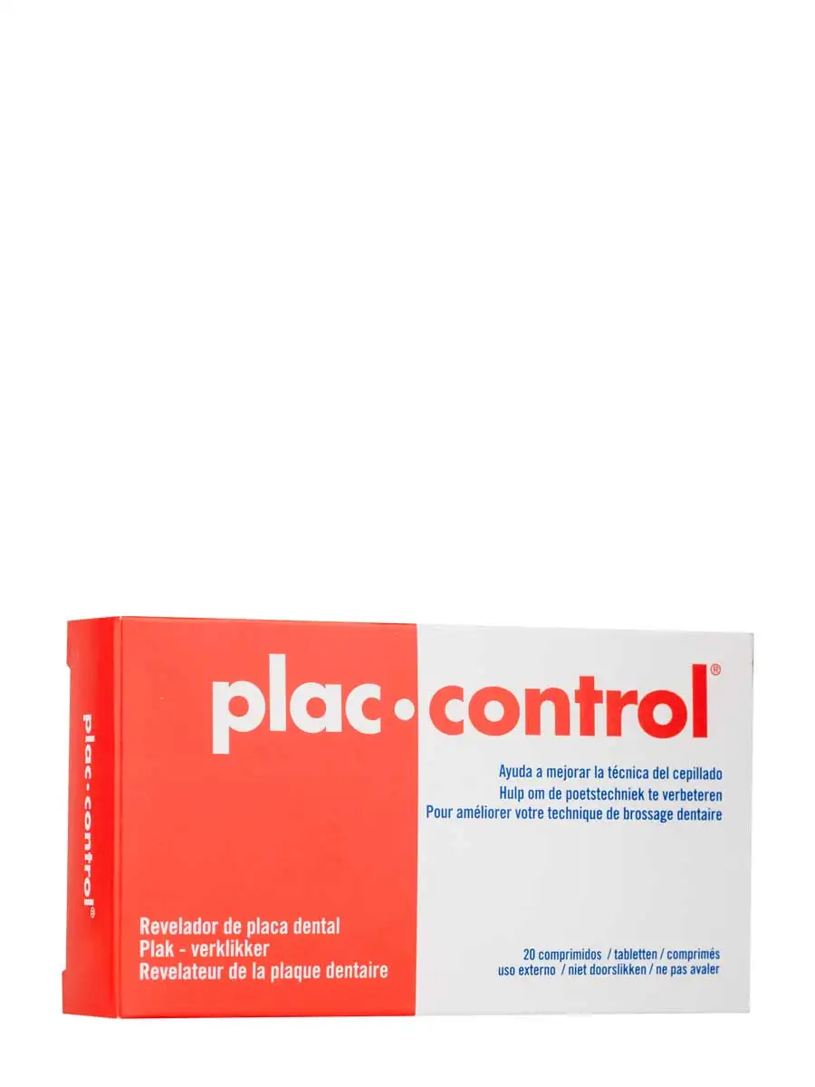 Vitis plac control developer dental plaque 20 tablets-identifies where the oral bacterial plaque is