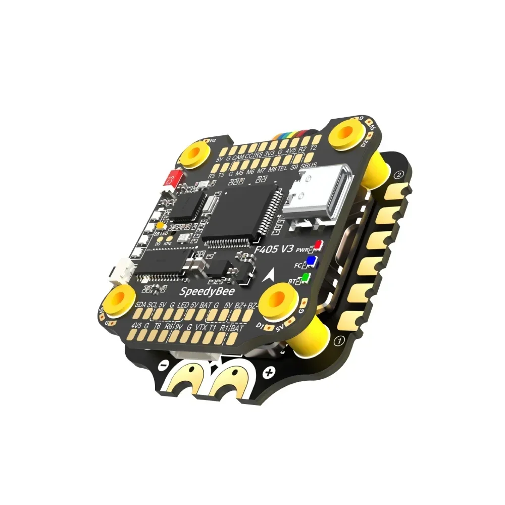 SpeedyBee F405 V3 BLS 60A 30x30 FC & ESC Stack F405 وحدة تحكم في الطيران BLHELIS 60A 4in1 ESC