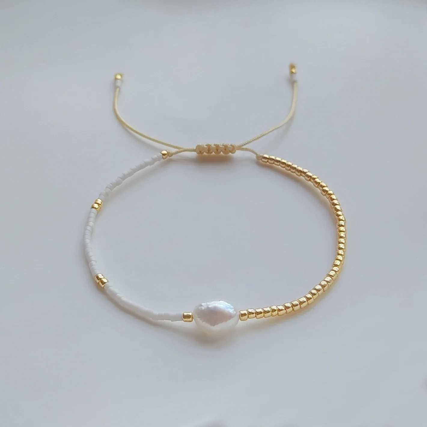 KKBEAD Boho Summer Bracelet for Women Gift Natural Pearl Bracelets Stackable Pulseras Y2k Accessories Jewelry Mujer