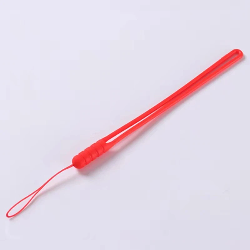 Wrist Hanging Silicone Long Phone Rope Strap Cellphone Chain Lanyard Key Rings Bag Decoration