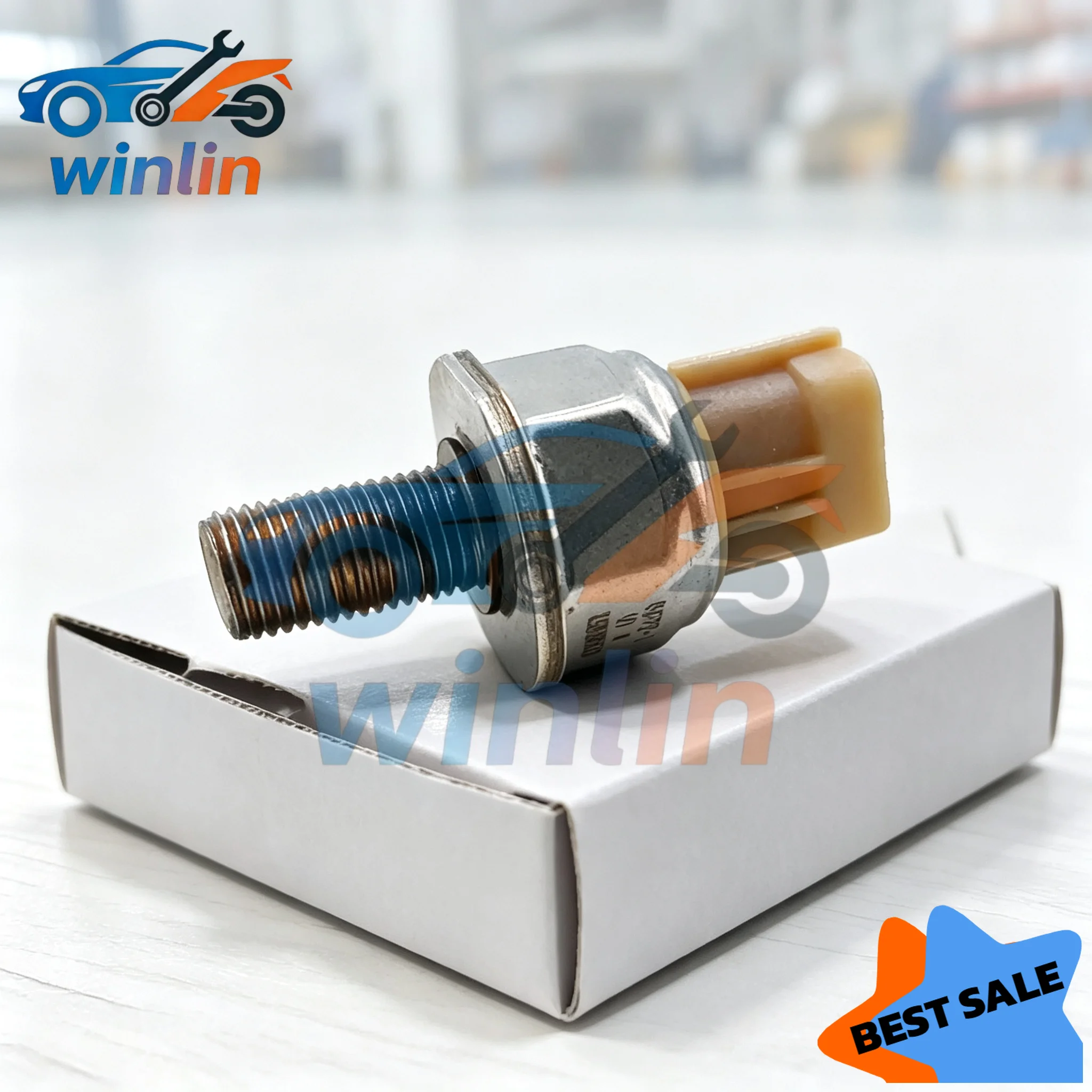 OEM 45PP2-1 16638-1LA0A Fuel Rail Pressure Sensor for Nissan Armada/Juke/NV3500/Titan (2004–2023)