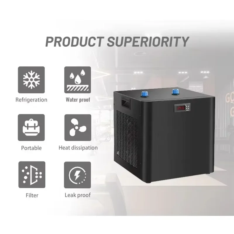 Xiangyin 0.5hp Vanace Water Chiller AL Power Athletic Sport Recovery Wholesale Portable Square Pool Cold Plunge Ice Bath W