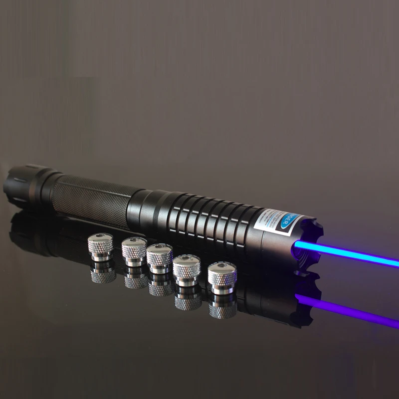 

Adjustable 450nm Blue laser flashlight laser pen Module 450-3000