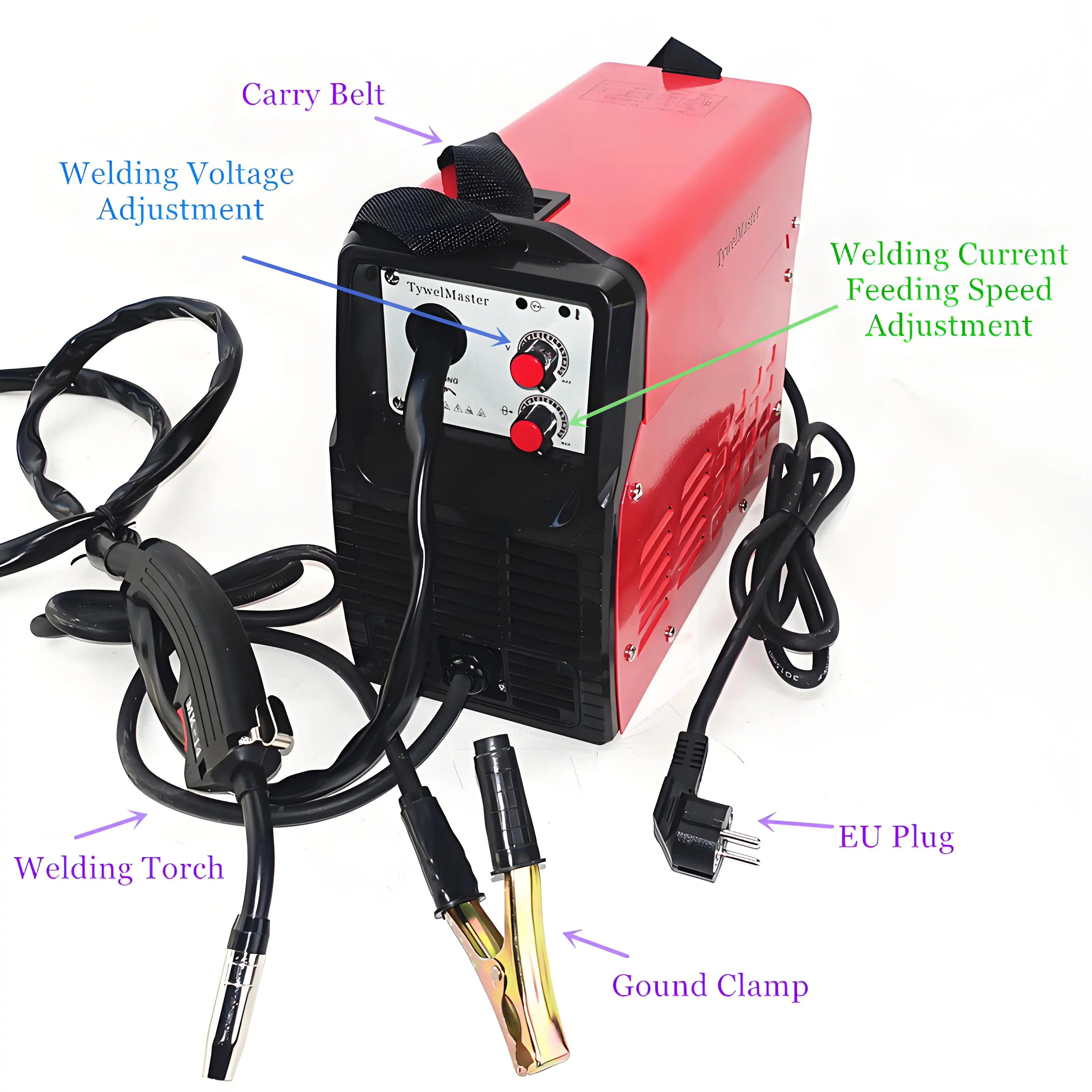 120A Gasless MIG Welder - Lightweight, Budget-Friendly DIY Welding Solution