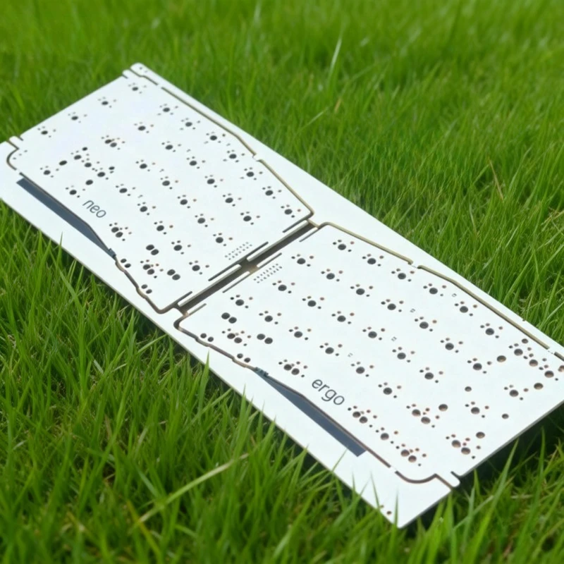 

NEO ERGO Keyboard Accessories Custom PP POM FR4 Aluminum Carbon Fiber Positioning Plate for Split Ergonomic Keyboard Accessories