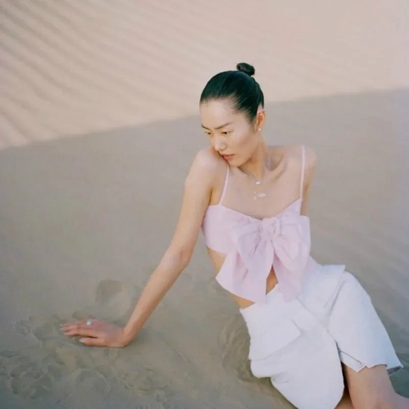 Frauen Sexy Coole Tank Tops Camis Strand Crop Tops Dünne Beiläufige Femme Sommer Ärmelloses T-Shirt Mode Elegante Damen Top