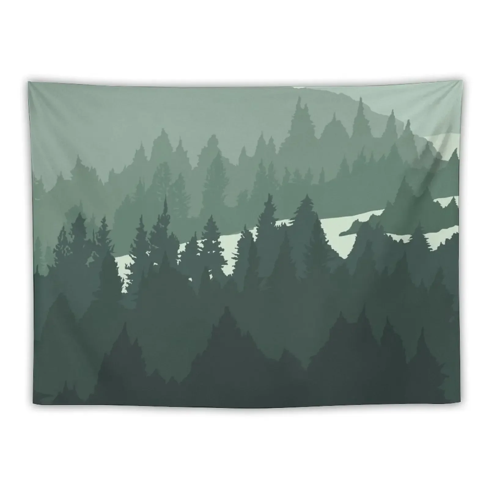 

North by Pacific Northwest Tapestry Aesthetics For Room Outdoor Decor Tapestry