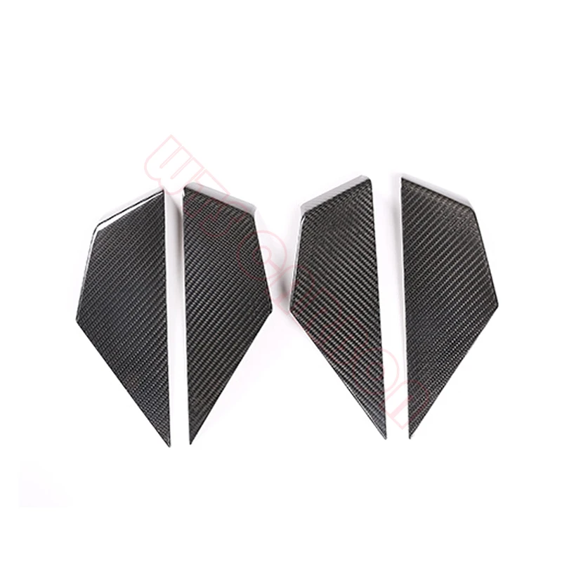 

8 шт., настоящая сухая отделка двери из углеродного волокна, центральная панель управления, накладка на дверь для BMW X5 G05 LCI 2023up