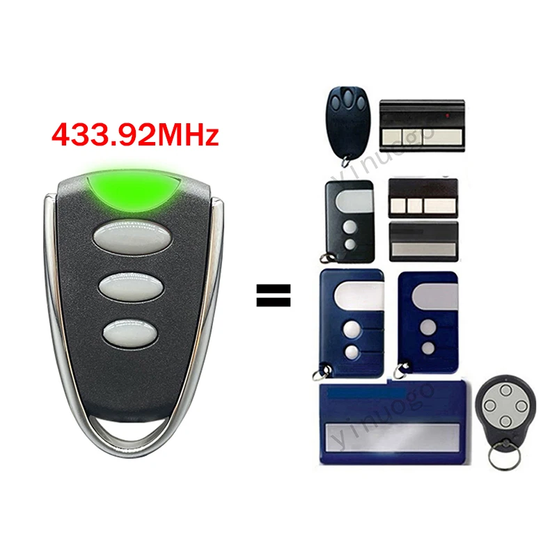 94330EML 94333EML 94335EML 94335E 94334E 94333E 9747E Garage Remote Control 433MHz Rolling Code Remote Control for Electric Gate