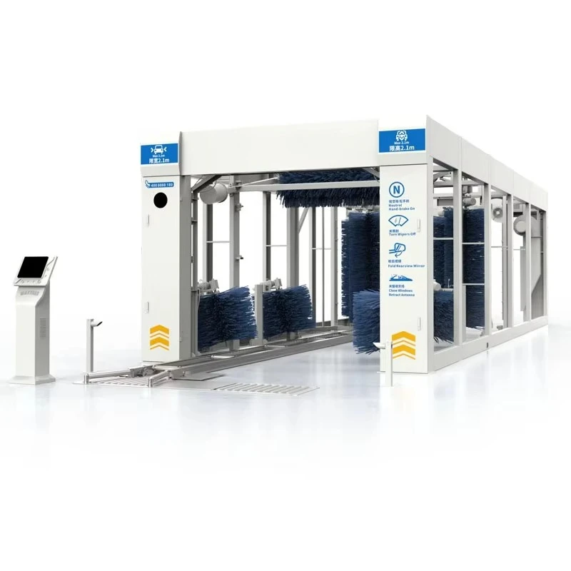 

Latest Design Automatic Car Wash System Tunnel Type with Conveyor Belt and Touch Free Drying Technology
