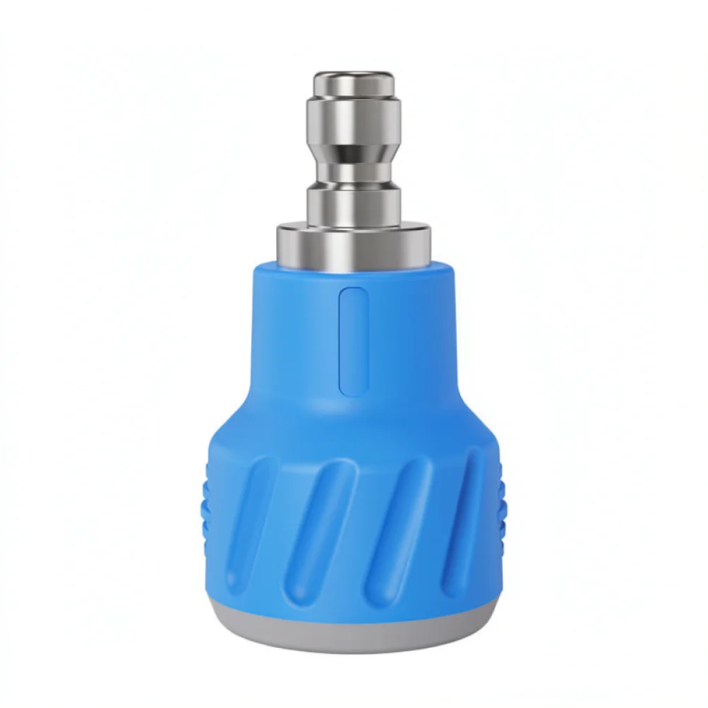 For For TUTU High Pressure Washer Nozzle 304 Stainless Steel Spray Tip Silicone Protected Scratch Resistant Car Washer