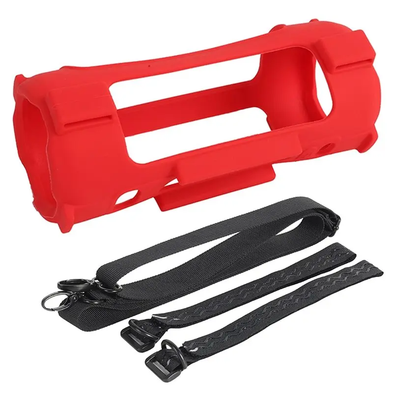 【USB-C Cable】For Flip7 Bluetooth Speaker Soft Protective Case Cover Anti-Knock Sling Portable Storage Case