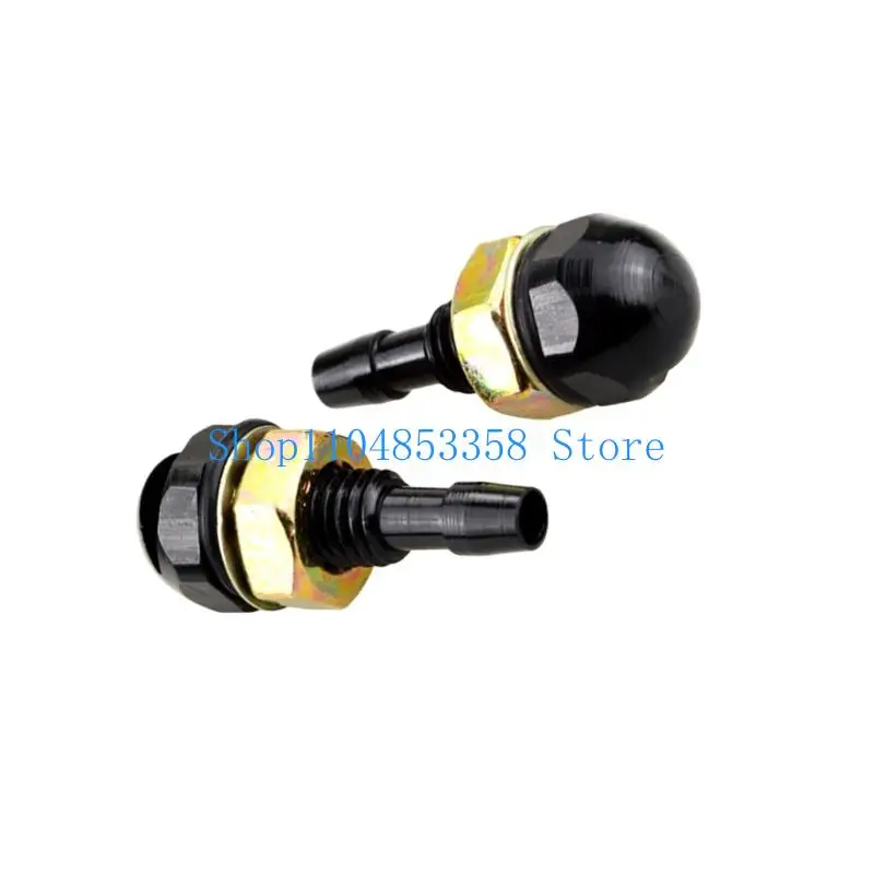 652F Auto Doppi Fori Tergicristalli Ugello Tergicristallo Spruzzatore Acqua Getti Universali