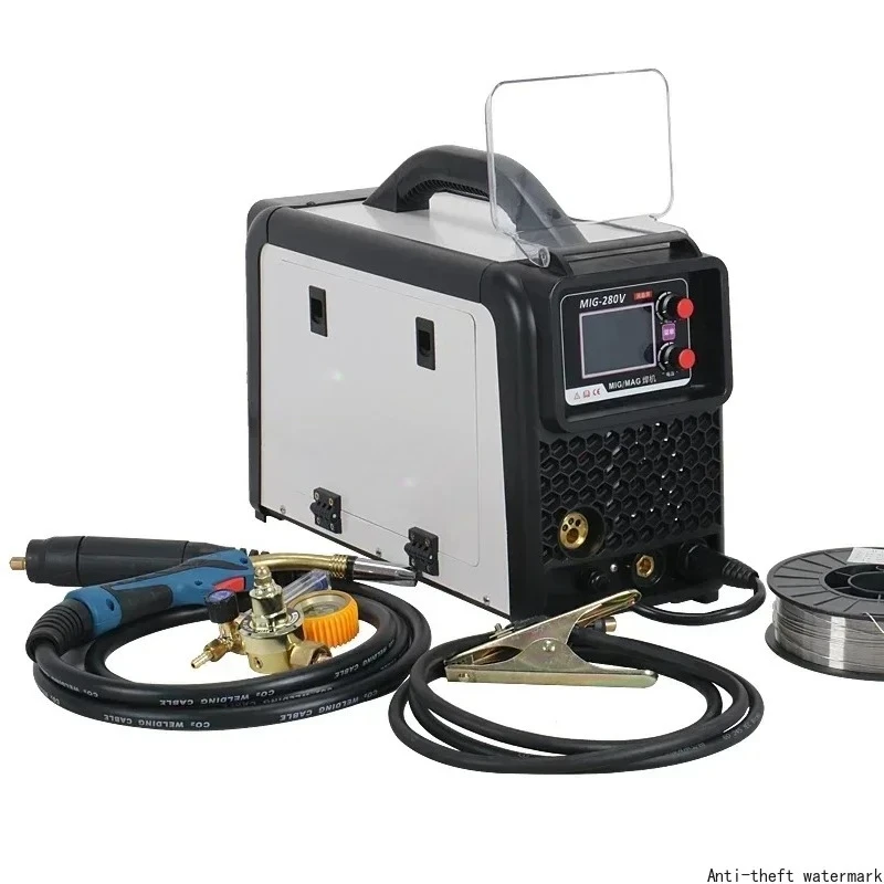 

2025 Hot Selling Product - MIG-280 Digital Inverter Welding Machine, a MIG welding machine suitable for aluminum and steel.