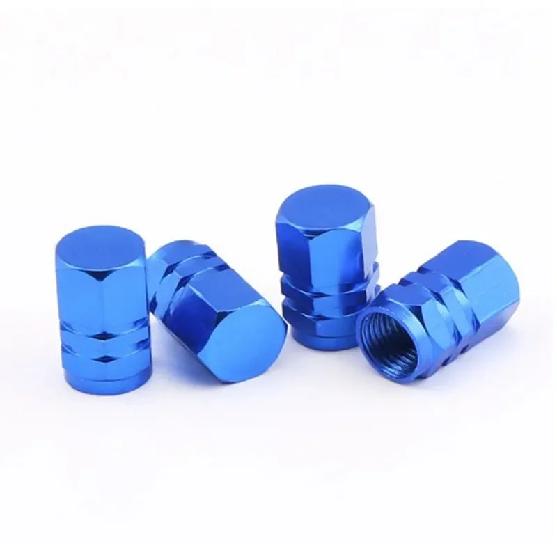 Tire Valve Stem Caps Decorative Tires Accessories Aluminum Alloy Nipple Wheel Caps For Cars Motorcycles Bicycle Cover Dustproof