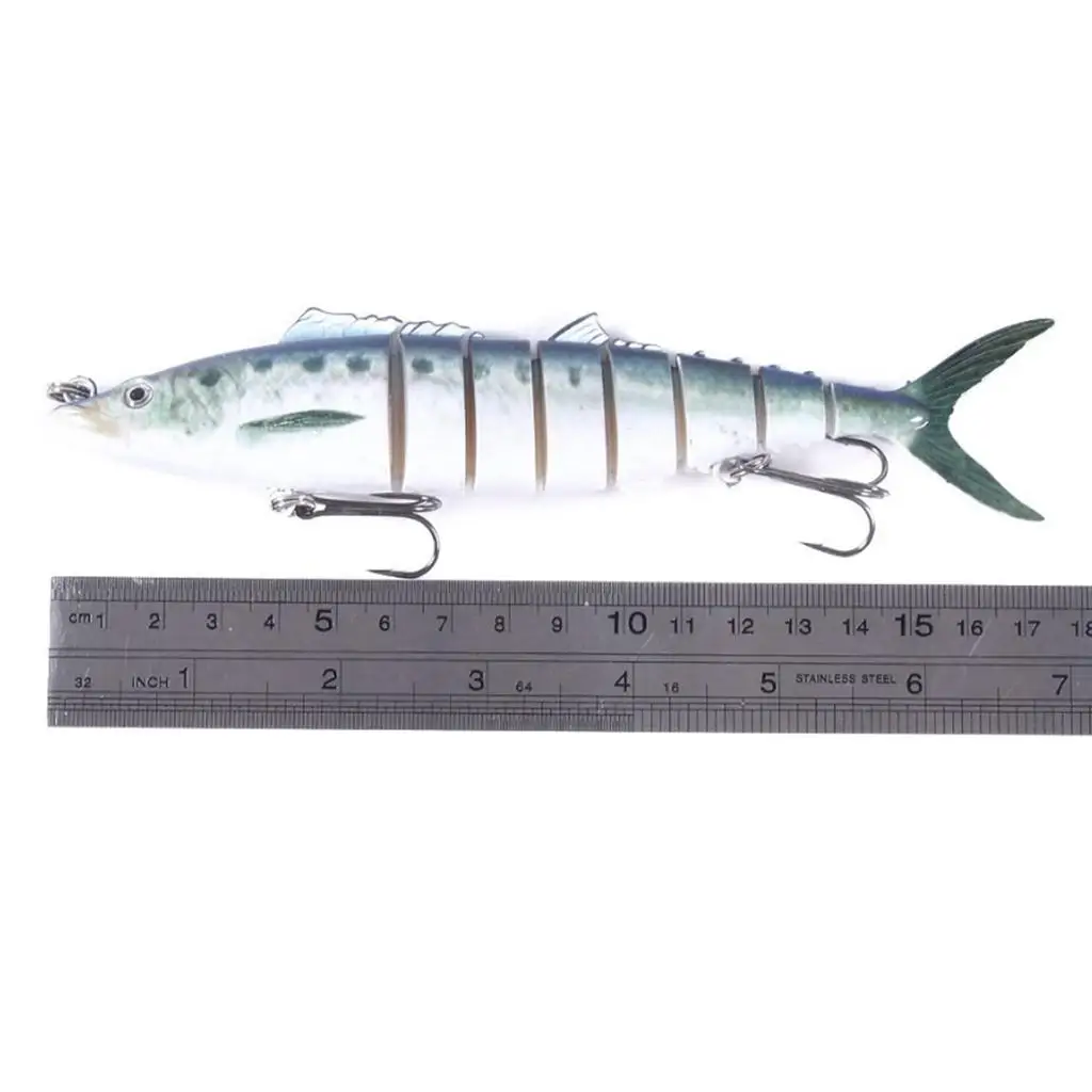 صيد السمك للباس متعدد المفاصل للسباحة وسمك السلمون المرقط الاصطناعي #6