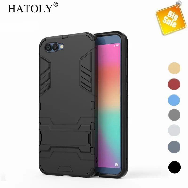 For Cover Huawei Honor View 10 Case Shockproof Armor Hard Cover For Honor V10 Silicon Anti-Knock Phone Bumper Case For Honor V10