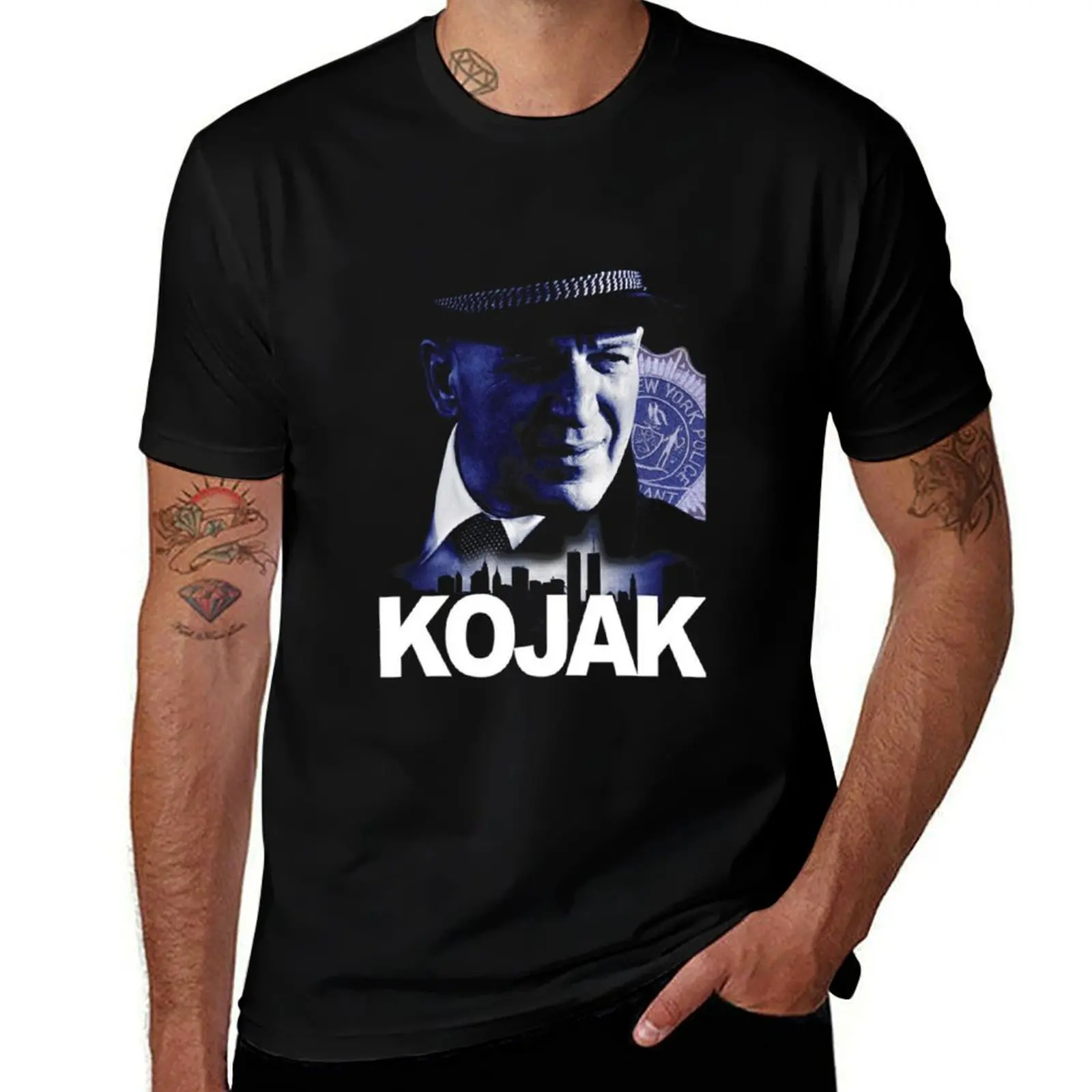 

Kojak T-Shirt anime t shirts for man t shirt men 100% cotton luxury brand g man t shirts for men T-Shirt