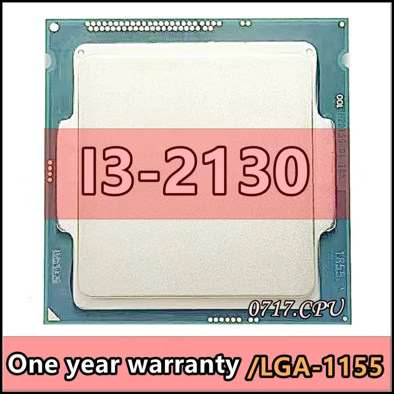 معالج وحدة المعالجة المركزية ثنائي النواة ، i3-2130 ، i3 2130 ، SR05W ، 3.4 GHz ، 3m ، 65W ، LGA 1155