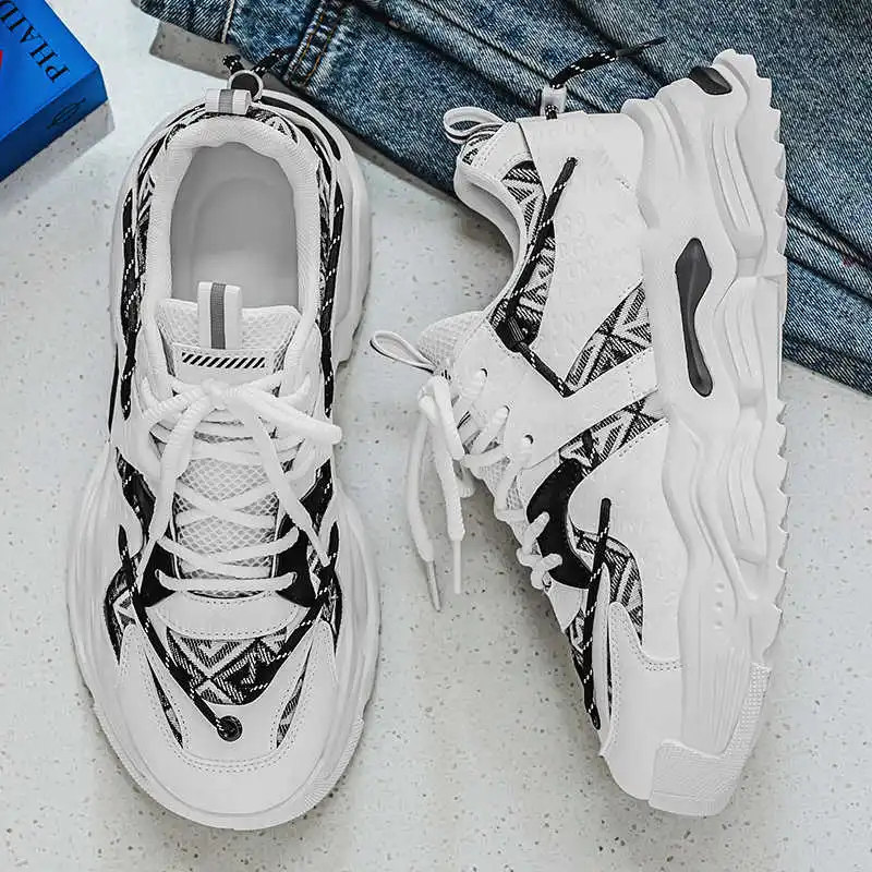 Sumer Lace Up Trending Mary Jane Brand Sports Shoes Purple Sneakers Man Overseas Loffers Shuse Shouse Unusual Hospitality