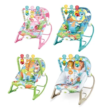 KSF Cheap Price Baby Musical Rocking Chair Infant Toddler Rocker Baby Toy Bouncer Kids Rocking Chairs for Girls Children Toys