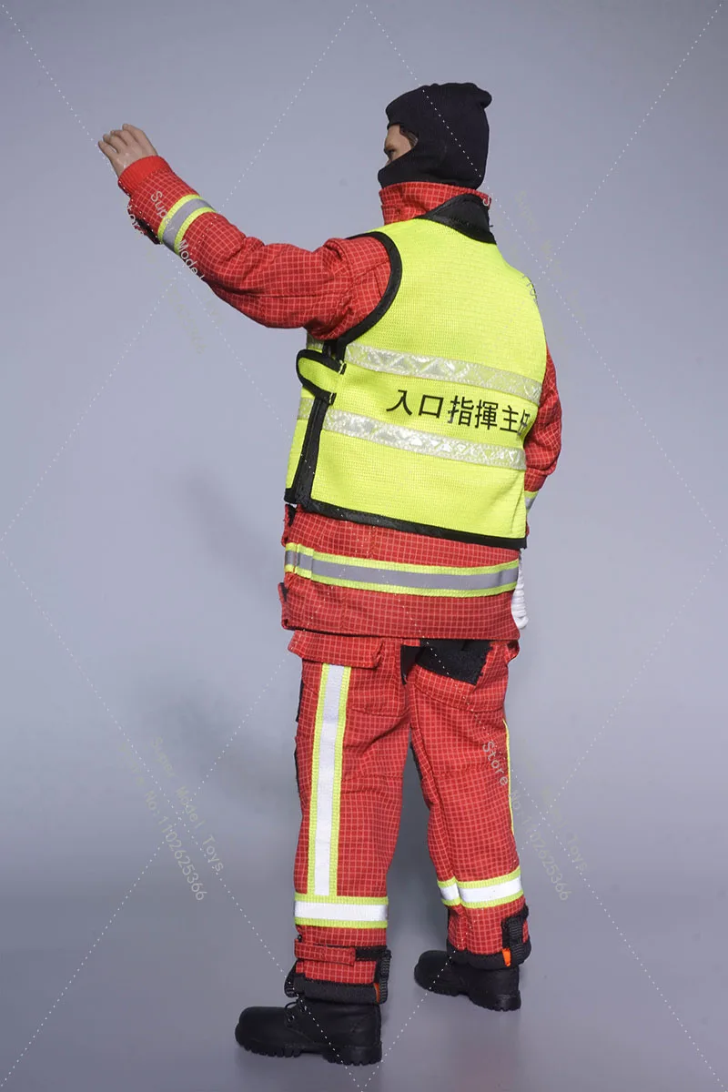 2 Stijlen 1/6 Schaal Mannelijke Soldaat Kleding Hong Kong Brandweerman Held Combat Pak Accessoire 12 Inch Action Figure Body Poppen