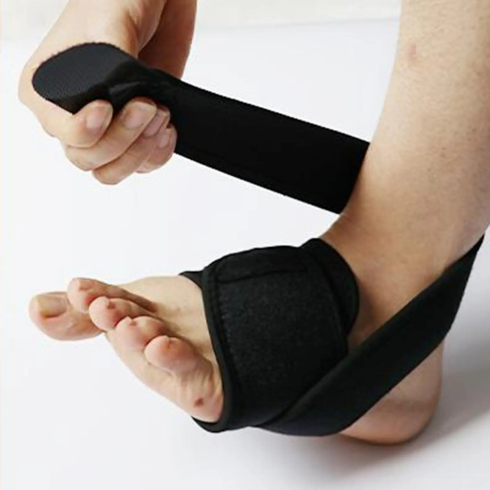 Foot Drop Orthosis Support Training Right Strap Improve Fixation Band for Foot Varus Women Stroke
