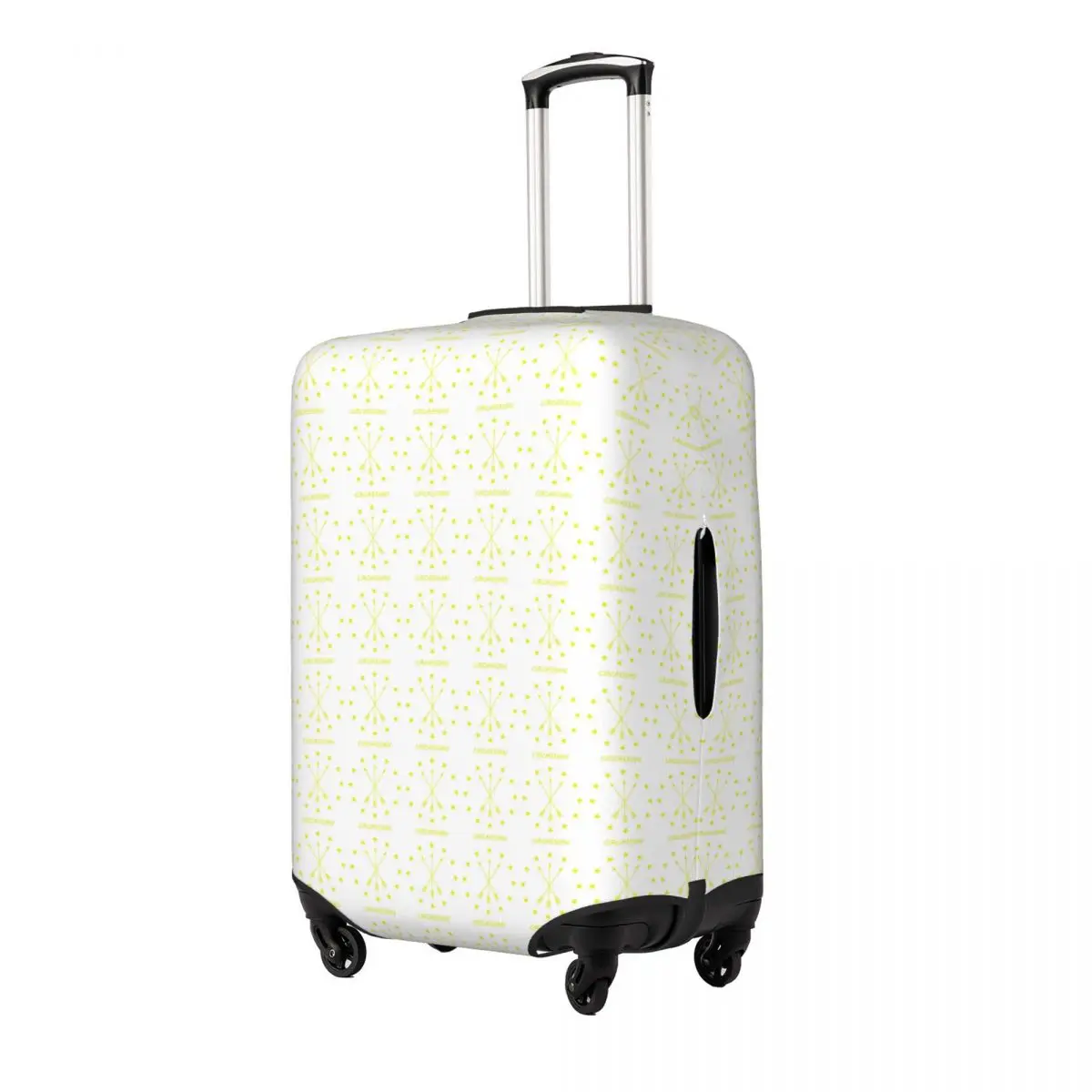 

12 Stars Around 3 Arrows Adygea Flag Suitcase Cover Protection Elastic Travel Luggage Protector Covers for 18-32 Inch