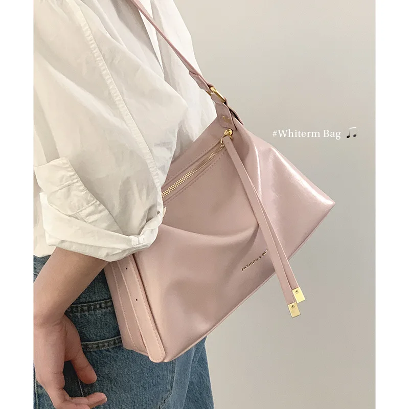 2023 New Simple Crossbody Bag Simple Pure Color Hand Bags for Women High Quality Bags for Women