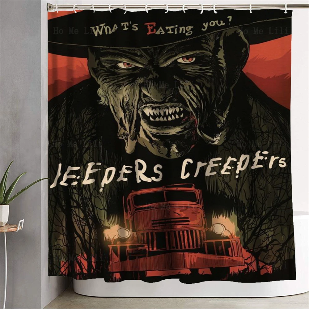 Killers Vampires Everywhere Elm Street Freddie Fanatic Horror Funny All Scary Movie Jeepers Halloween Shower Curtain