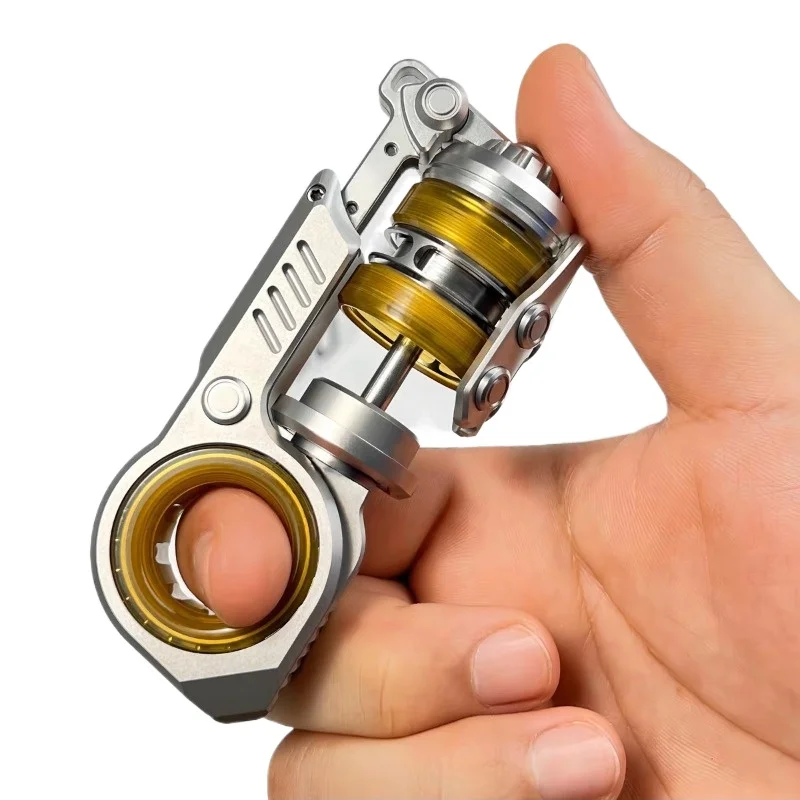 Premium EDC Fidget Composite Magnetic Metal Stress Relief Multi-Function Precision Engineered Stress Toy for Men