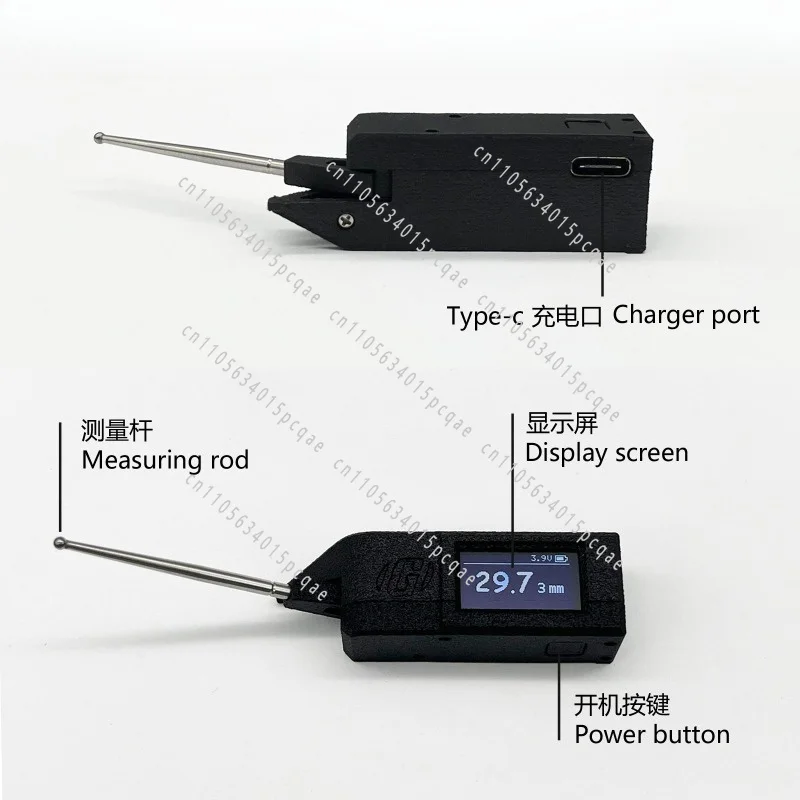 Car Ride Height Gauge - Portable Tool for Drift & Racing Chassis Setup