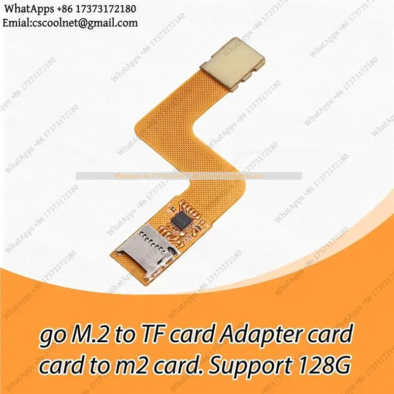 M2 to Micro SD Memory Card Adapter Converter Compatible for Sony PSP Go Handheld Game Console Expansion Storage