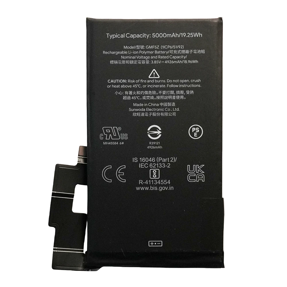7XINbox GMF5Z GP4BC GE2AE GFE4J 3.85V 19.25Wh 5000mAh High-Capacity Replacement Battery For Google Pixel 7 Pro free tool