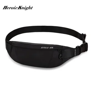 Heroic Knight High Quality Waist Pack Man Casual Outdoor Travel Cross Shoulder Bag Fashion Sport Chest Bag Waterproof fanny Pack