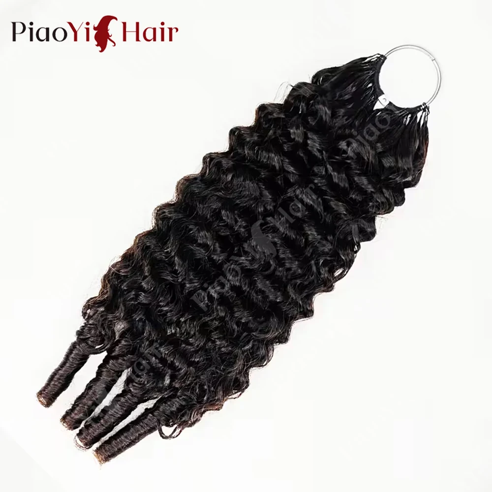 60g Per Bunldes 15A Burmese Curly Crochet Human Hair Brasid Knotless Pre-Separated Feather Human Crochet Hair 100% Human Hair Extensions 14-26 Inch Human Crochet