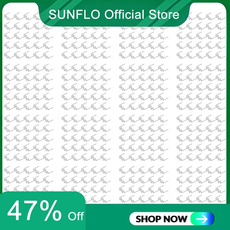 

SUNFLO 5000Pcs Welding Rods Hot Staple Repair Machine Plastic Welding Hot Stapler Car Auto Bumper Repair Pre Wave Staples 0.6Mm