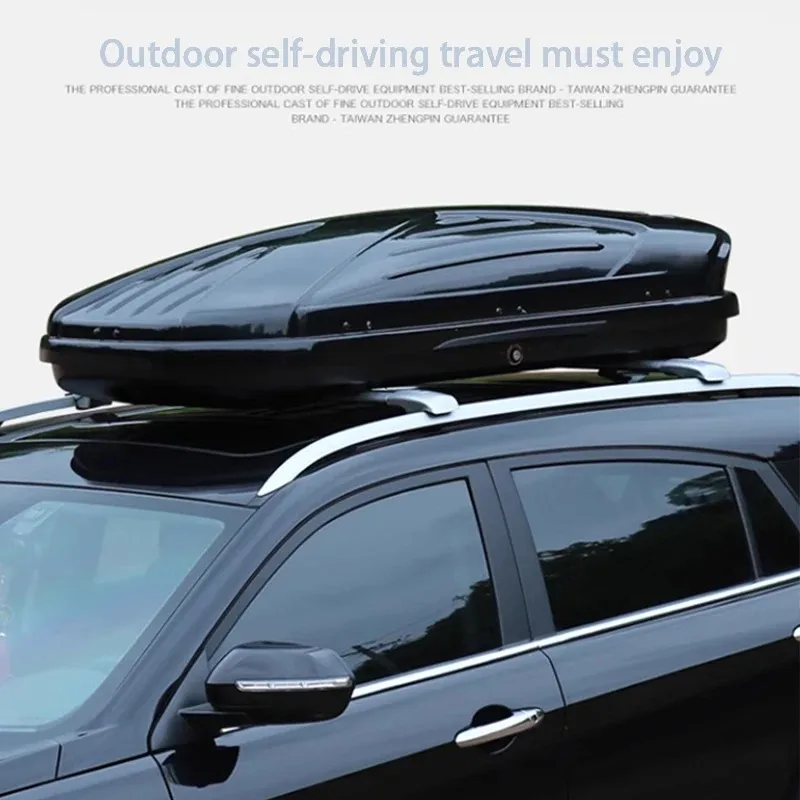 

【Brand New】 High Quality 550L Car Roof Waterproof And Rainproof ABS Suitcase Openable On Both Sides For SUV And Pick-up Cars