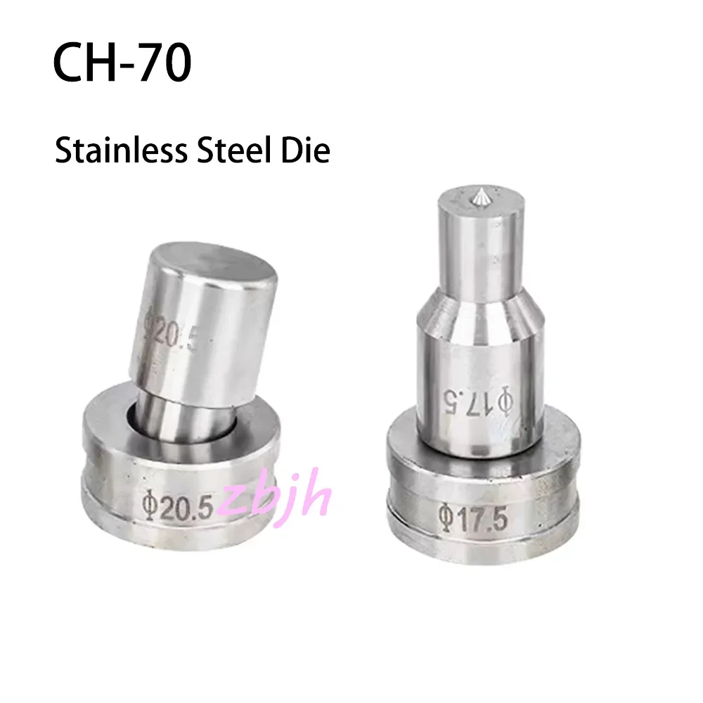 CH-70 Stainless Steel Die Electric hydraulic punching machine Hydraulic Punching Round Die